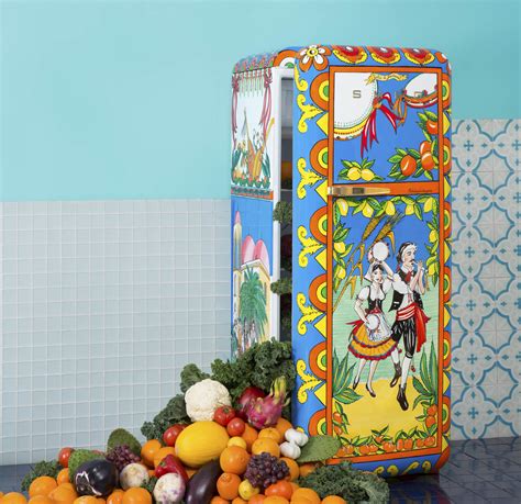 buy smeg dolce and gabbana fridge|dolce and gabbana smeg mixer.